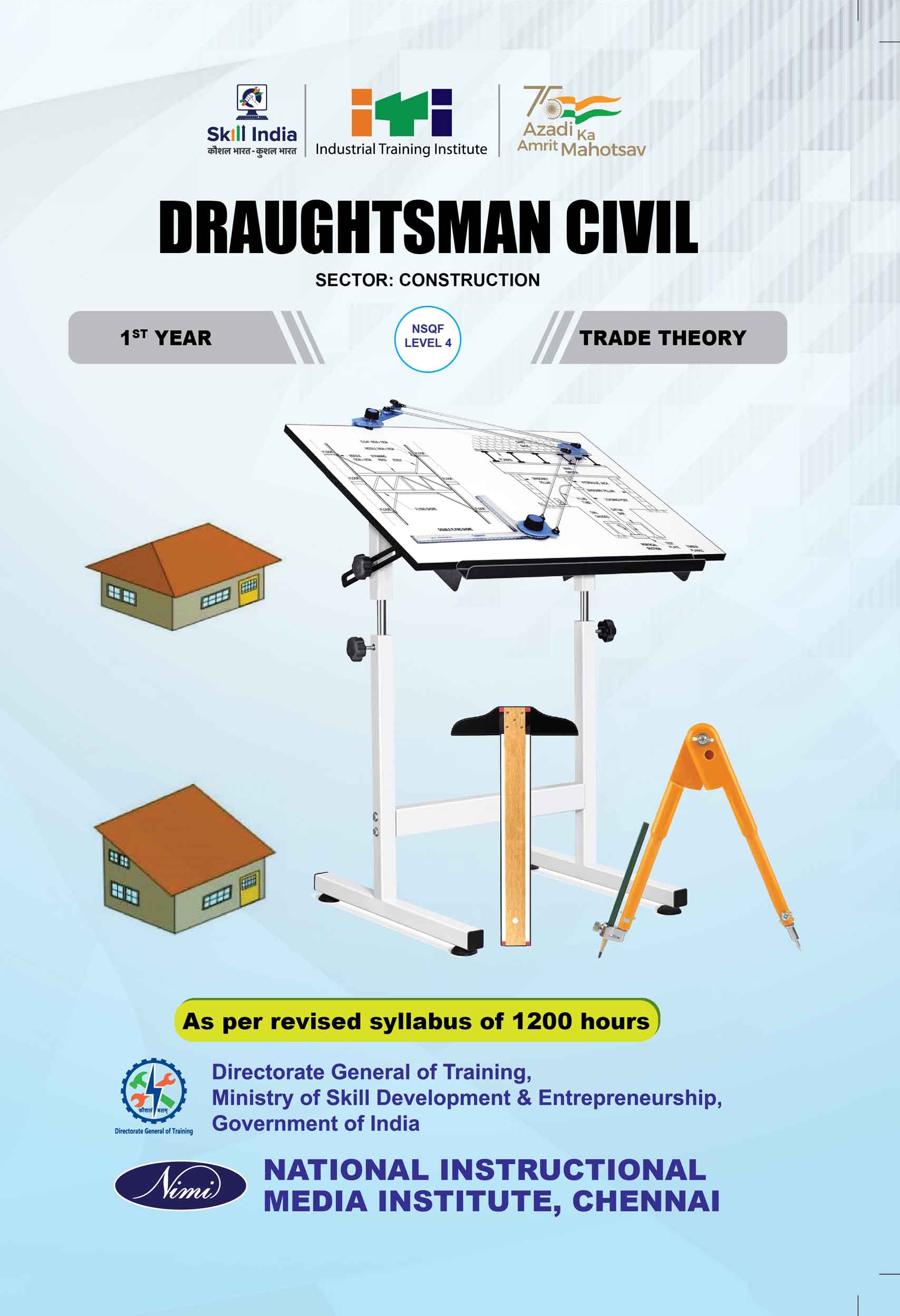 Draughtsman Civil 1st Year Theory - English - Revised NSQF LEVEL 4 (1200)